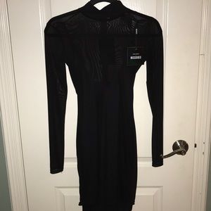 Missguided sheer cami bodycon dress